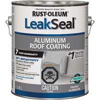 Rev&ecirc;tement de toit en aluminium 7 ans LeakSeal Distribution Jean Lapalme