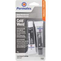 Cold Weld Bonding Compound, 2 x 28 g, Tube, Two-Part, Grey Distribution Jean Lapalme