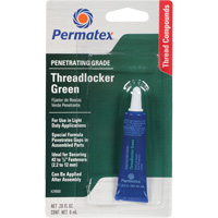 Penetrating Grade Threadlocker, Green, Medium, 6 ml, Tube Distribution Jean Lapalme