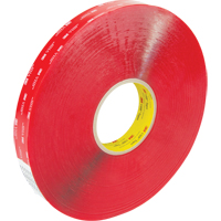 4910 Foam Tape, 33 m (108') L x 25.4 mm (1") W, 40 mils, Acrylic Distribution Jean Lapalme