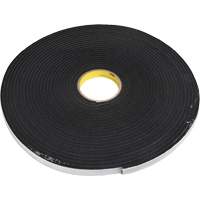 Double-Coated Foam Tape, 33 m (108') L x 12.7 mm (1/2") W, 62 mils, Polyethylene Distribution Jean Lapalme