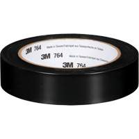 Ruban en vinyle pour travaux g&eacute;n&eacute;raux 764, 25,4 mm (1") la x 32,9 m (108') lo, 5 mils, Noir Distribution Jean Lapalme