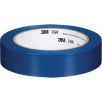 Ruban en vinyle pour travaux g&eacute;n&eacute;raux 764, 25,4 mm (1") la x 32,9 m (108') lo, 5 mils, Bleu Distribution Jean Lapalme