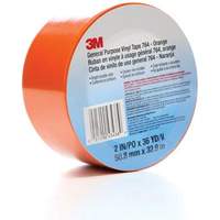 764 General-Purpose Vinyl Tape, 50.8 mm (2") W x 32.9 m (108') L, 5 mils, Orange Distribution Jean Lapalme