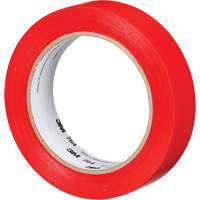Ruban en vinyle pour travaux g&eacute;n&eacute;raux 764, 25,4 mm (1") la x 32,9 m (108') lo, 5 mils, Rouge Distribution Jean Lapalme