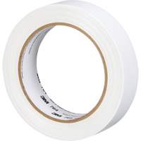 Ruban en vinyle pour travaux g&eacute;n&eacute;raux 764, 25,4 mm (1") la x 32,9 m (108') lo, 5 mils, Blanc Distribution Jean Lapalme