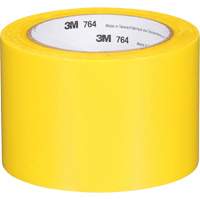 Ruban en vinyle pour travaux g&eacute;n&eacute;raux 764, 76 mm (3") la x 32,9 m (108') lo, 5 mils, Jaune Distribution Jean Lapalme