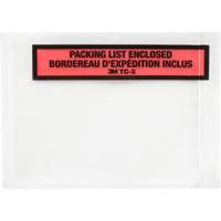 Packing List Envelope, 5-1/2" L x 4-1/2" W, Endloading Style Distribution Jean Lapalme