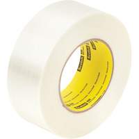 Ruban renforc&eacute; de filaments Scotch, &eacute;paisseur 6,6 mils, 12 mm (1/2") x 33 m (108')  Distribution Jean Lapalme