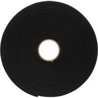 4504 Vinyl Foam Tape, 25.4 mm (1") W x 16.5 m (54') L, 250 mils, Black Distribution Jean Lapalme
