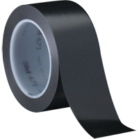 471 Vinyl Tape, 12 mm (1/2") W x 32.9 m (108') L, 5.3 mils, Black Distribution Jean Lapalme