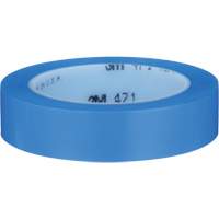 Ruban en vinyle 471, 25,4 mm (1") la x 32,9 m (108') lo, 5,3 mils, Bleu Distribution Jean Lapalme