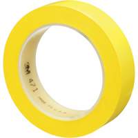 Ruban en vinyle 471, 25,4 mm (1") la x 32,9 m (108') lo, 5,2 mils, Jaune Distribution Jean Lapalme