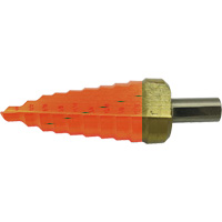 Foret &eacute;tag&eacute; &agrave; 9 &eacute;tages de qualit&eacute; sup&eacute;rieure Jet-Kut, 1/4" - 3/4", Incr&eacute;ments de 1/16", Acier rapide Distribution Jean Lapalme