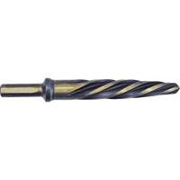 Al&eacute;soir pour automobile noir et or de premi&egrave;re qualit&eacute; Jet-Kut, 3/4", Cannelure Spirale, Acier rapide, Tige 3 m&eacute;plats Distribution Jean Lapalme