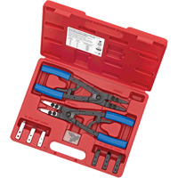 SRP-10S Heavy-Duty Ratcheting Snap Ring Pliers Set, 10 Pieces Distribution Jean Lapalme