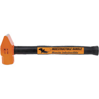 UCP-316 Super Heavy-Duty Indestructible Handle Cross Pein Hammer, 3 lbs. Head Weight, Plain Face, Solid Steel Handle Distribution Jean Lapalme