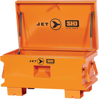 JSB-3219 Boîte de rangement d'outils de chantier pour usage tr&egrave;s intensif, 32-1/8" x 19" x 17-1/2", Acier, Orange Distribution Jean Lapalme