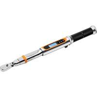 Cl&eacute; dynamom&eacute;trique &agrave; t&ecirc;te flexible 120XP avec angle, &eacute;lectronique, Entraînement 1/4" carr&eacute;, 24 - 240 lb-po Distribution Jean Lapalme