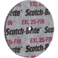 Scotch-Brite EXL Unitized Wheel, 3" x 1/2", 1/4" Arbor Distribution Jean Lapalme