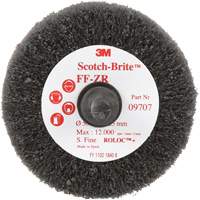 Scotch-Brite Cut & Polish Flap Brush, Aluminum Oxide, Fine Grit, 2" x 1" x 1/4" Distribution Jean Lapalme
