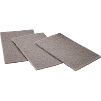 Scotch-Brite Hand Pads, Silicon Carbide, 6" x 9", Medium Grit Distribution Jean Lapalme