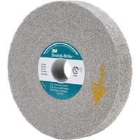 Scotch-Brite EXL Deburring Wheels, 6" x 1", 1" Arbor, Aluminum Oxide Distribution Jean Lapalme
