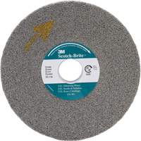 Scotch-Brite EXL Deburring Wheel, 8" x 1", 3" Arbor Distribution Jean Lapalme