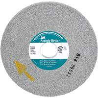 Scotch-Brite EXL Deburring Wheel, 6" x 1/2", 1" Arbor, Silicon Carbide Distribution Jean Lapalme