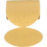 Disque dor&eacute; en rouleau Stikit, 6" dia., Grain P320, Oxyde d'aluminium Distribution Jean Lapalme