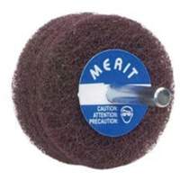 Disques non tiss&eacute;s Abrasotex, 3" dia. x 1" la, Arbre 1/4", Oxyde d'aluminium Distribution Jean Lapalme