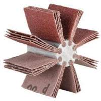 Plain Flap B-830 Bore Polisher, Aluminum Oxide, 60 Grit, 6-3/4" x 1-1/2" Distribution Jean Lapalme