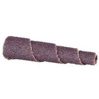 Cartouche de bande abrasive conique ALO, 60 Grain, 1" dia., Oxyde d'aluminium, 2" lo, 3/16" Dimension de l'arbre Distribution Jean Lapalme