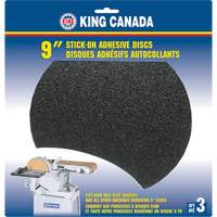 Disque de ponçage pour le bois, 9" dia., Grain 60 Distribution Jean Lapalme