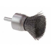 Brosse mont&eacute;e &agrave; fils ondul&eacute;s, 1", Fils 0.006 Distribution Jean Lapalme