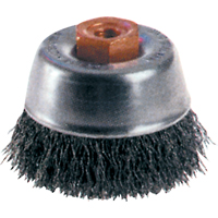Crimped Wire Cup Brushes - High Speed Small Grinder Distribution Jean Lapalme
