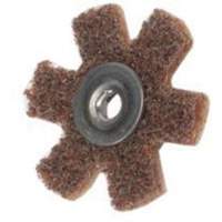 Disque abrasif en forme d'&eacute;toile pour pr&eacute;paration de surface Abrasotex , 1-1/2" dia., Grain Cors&eacute;, Oxyde d'aluminium Distribution Jean Lapalme