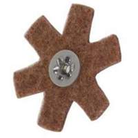 Disque abrasif en forme d'&eacute;toile pour pr&eacute;paration de surface Abrasotex , 3" dia., Grain Cors&eacute;, Oxyde d'aluminium Distribution Jean Lapalme