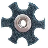 Disque abrasif en forme d'&eacute;toile pour pr&eacute;paration de surface Abrasotex , 3" dia., Grain Tr&egrave;s fin, Oxyde d'aluminium Distribution Jean Lapalme