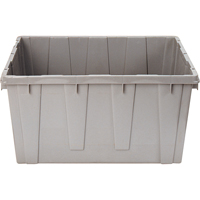 Nesting Container, 21.1" W x 17.7" D x 12" H, Grey Distribution Jean Lapalme