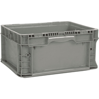 StakPak Plus 4845 System Containers, 7-2/5" W x 12" D x 5" H, Grey Distribution Jean Lapalme