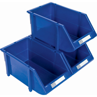 Stack & Hang Bin, 4-13/16" W x 3-3/16" H x 7-1/8" D, Blue Distribution Jean Lapalme