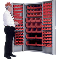Armoire &agrave; combinaison avec porte creuse, 38" la x 24" p x 72" h, 36 tablettes Distribution Jean Lapalme