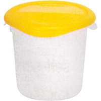 Contenants ronds, 7-4/5" ha x 8-1/2" p, Capacit&eacute; de 3,79 L, Transparent Distribution Jean Lapalme