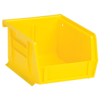 Bacs ultra empilable & suspendable, 4-1/8" la, 3" h x 5-3/8" p, Jaune Distribution Jean Lapalme