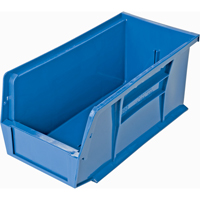 Bacs ultra empilable & suspendable, 5-1/2" la, 5" h x 10-7/8" p, Bleu Distribution Jean Lapalme