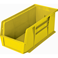 Bacs ultra empilable & suspendable, 5-1/2" la, 5" h x 10-7/8" p, Jaune Distribution Jean Lapalme