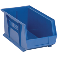 Ultra Stack & Hang Bin, 8-1/4" W x 7" H x 14-3/4" D, Blue Distribution Jean Lapalme