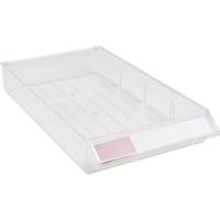 Tiroir de rechange pour armoires de pi&egrave;ces KPC-300, Plastique, 5-3/8" la x 9-13/16" p, 1-3/5" h, Transparent Distribution Jean Lapalme