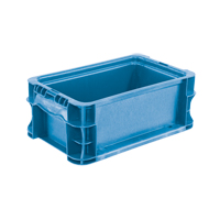 StakPak Plus 4845 System Containers, 7.4" W x 12" D x 5" H, Royal Blue Distribution Jean Lapalme